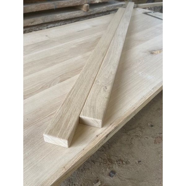 Latten, Holme, Gartenholz, Gartenbank, Gartenpforte, Gartentor, Gartentür, Eiche, unbehandelt, 20x40mm 